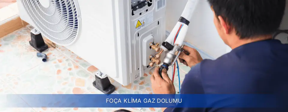 Foça İlçemi Baymak Klima Gaz Dolumu