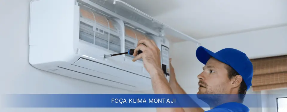 Foça İlçemi Baymak Klima Montajı