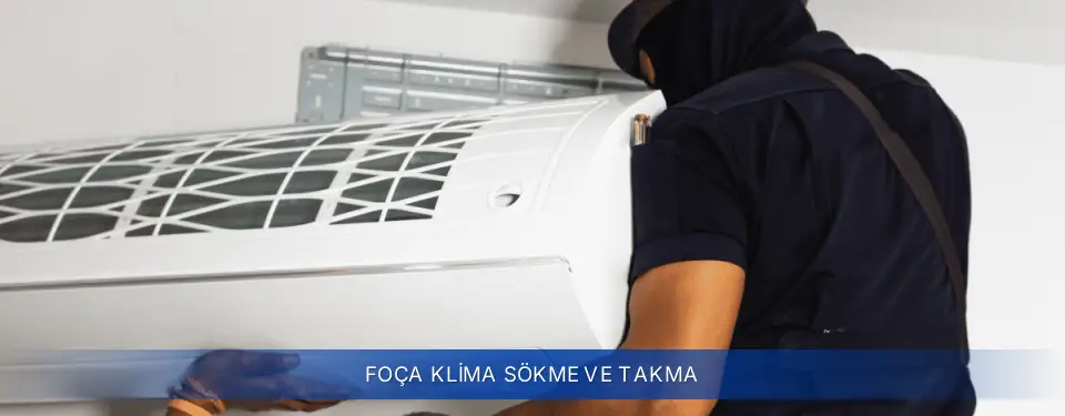 Foça İlçemi Baymak Klima Sökme ve Takma